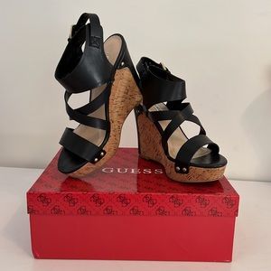 GUESS Platform Sandals